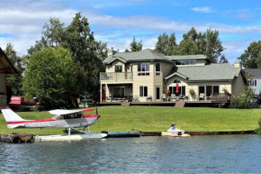 Lakeside house